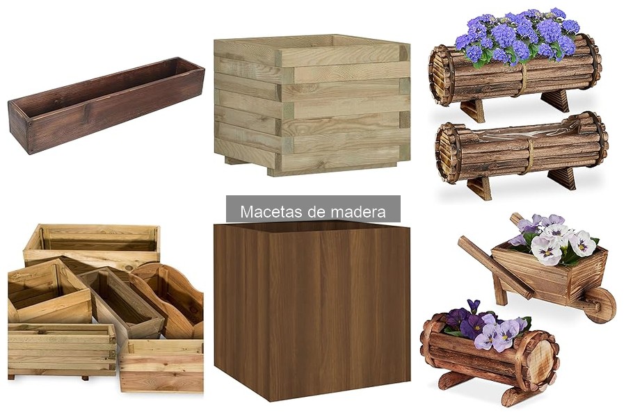 Mejores macetas de madera para exterior en 2023