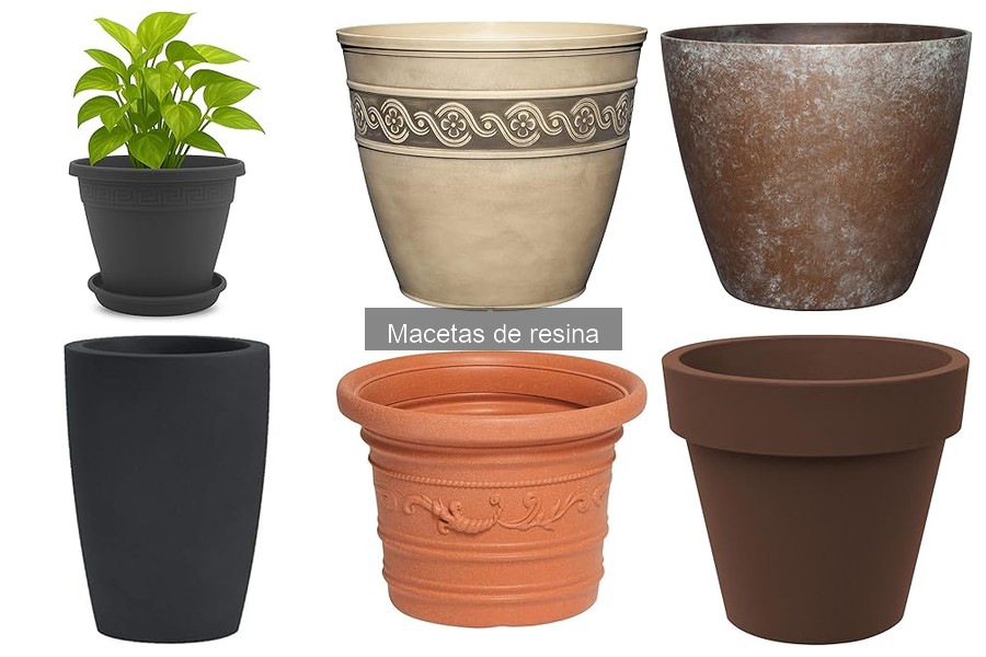 Mejores macetas de resina para interiores en 2023