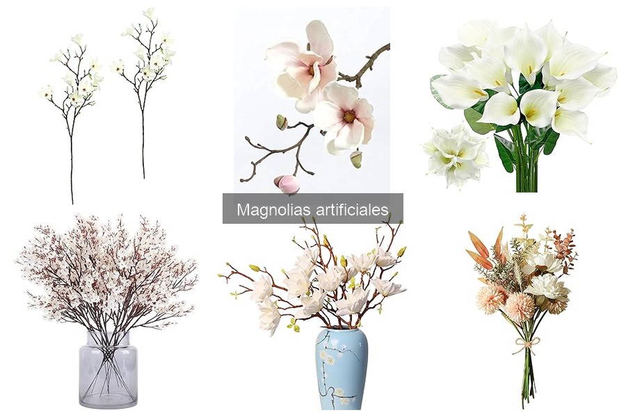 Mejores magnolias artificiales para decorar tu hogar
