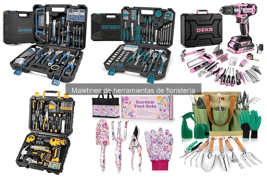 Mejores maletines de herramientas de floristería para principiantes