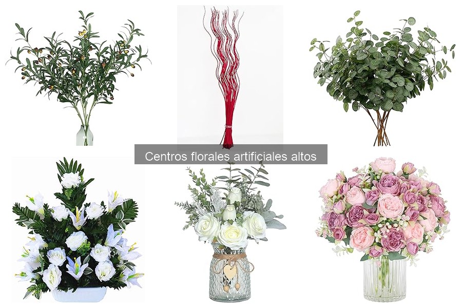 Mejores Marcas de Centros Florales Artificiales Altos