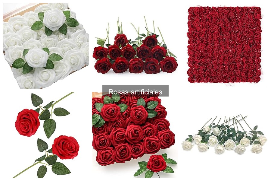 Mejores marcas de rosas artificiales en Amazon para decorar