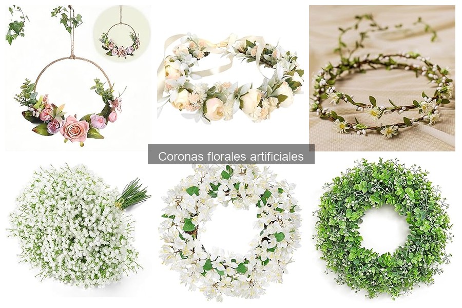 Mejores Ofertas en Coronas Florales Artificiales en Amazon