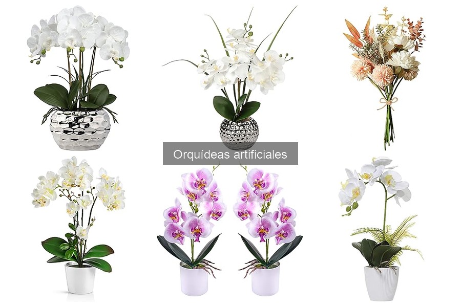 Mejores orquídeas artificiales para decorar tu hogar