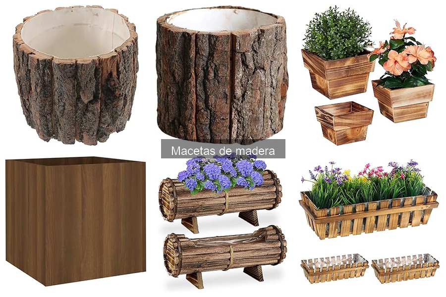 Mejores precios en macetas de madera: ofertas y dónde comprarlas