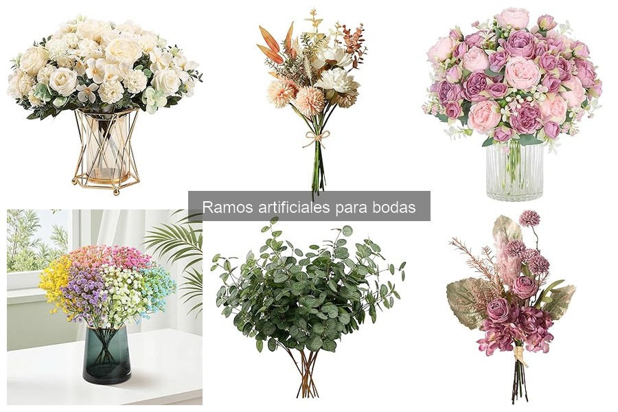 Mejores ramos artificiales para bodas: comparativa y elecciones