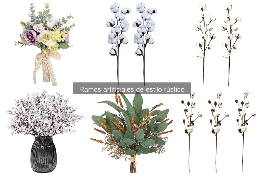 Mejores ramos artificiales rústicos para decorar tu hogar