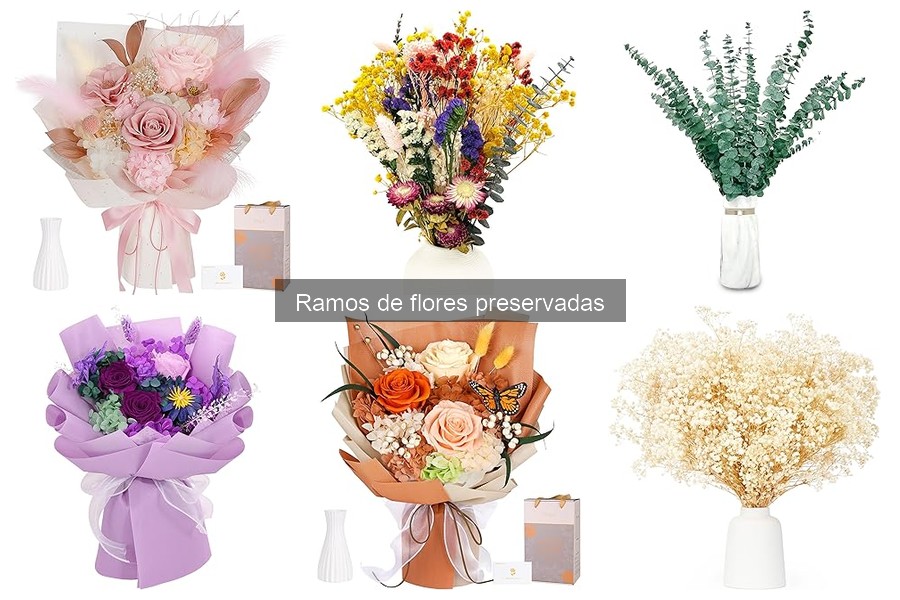 Mejores Ramos de Flores Preservadas para Bodas en 2023