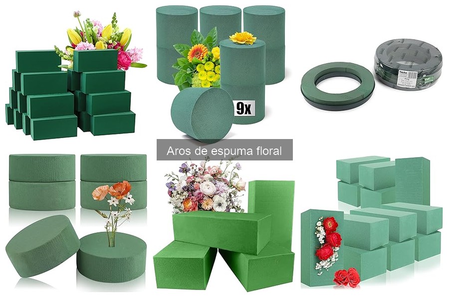 Mejores sitios para comprar aros de espuma floral