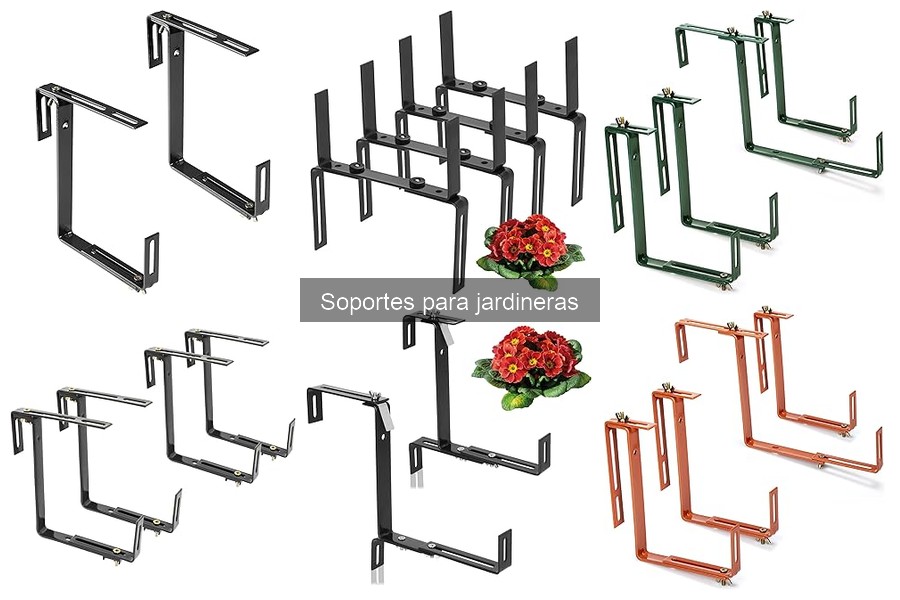 Mejores soportes para jardineras pequeñas: comparativa 2023