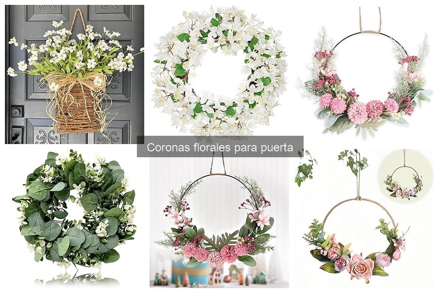 Mejores tiendas online para comprar coronas florales para puerta