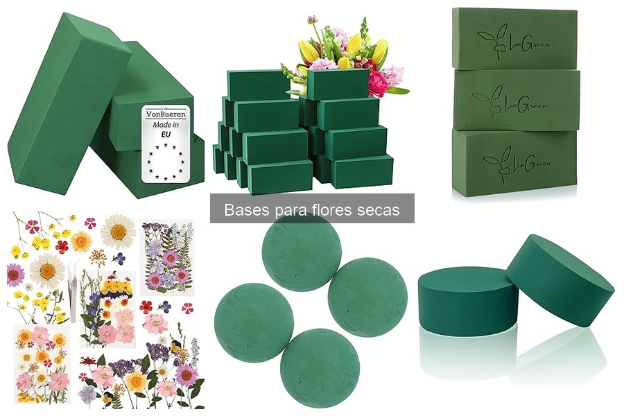 Mejores tiendas para comprar bases para flores secas