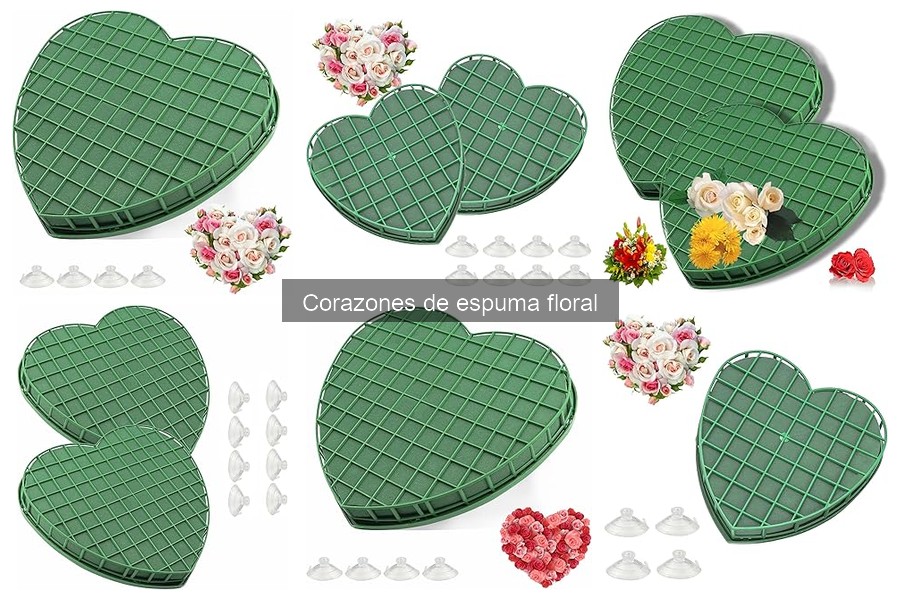 Mejores tiendas para comprar corazones de espuma floral baratos