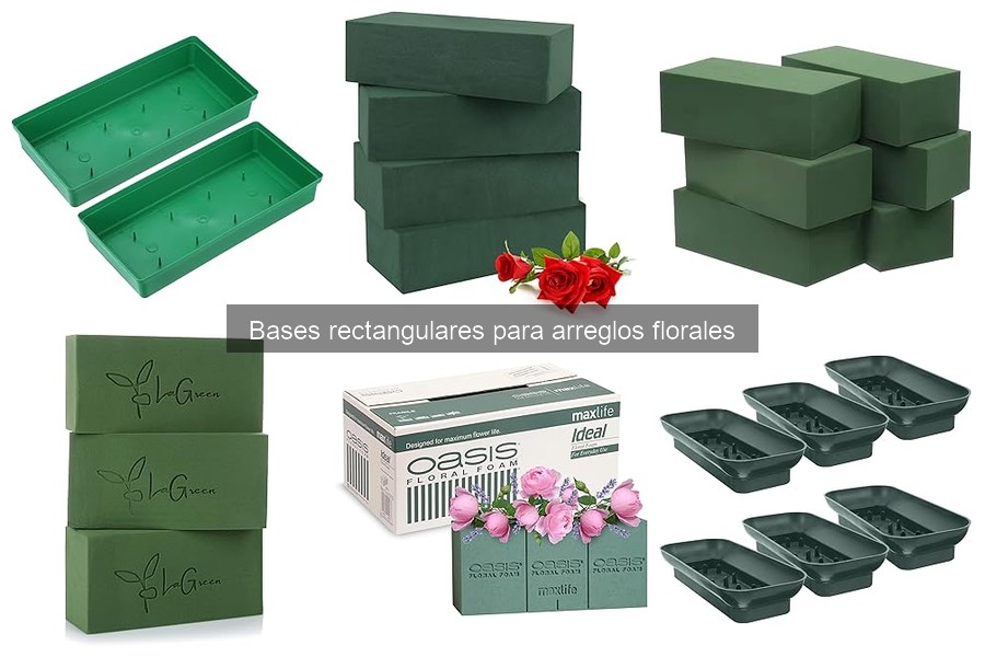 Ofertas en Bases Rectangulares para Arreglos Florales