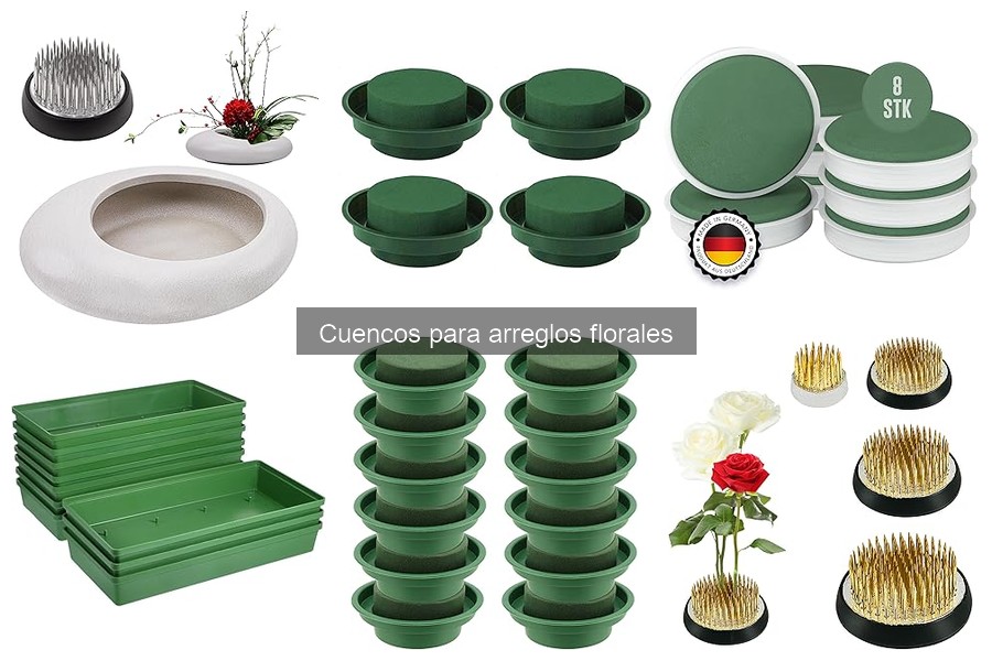 ** Personaliza cuencos para arreglos florales: técnicas creativas