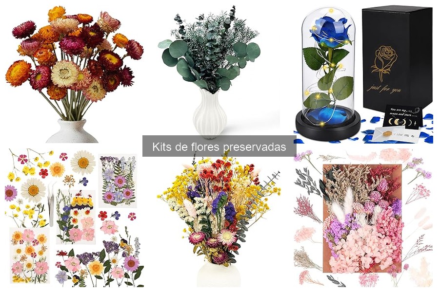 Personaliza tu kit de flores preservadas fácilmente