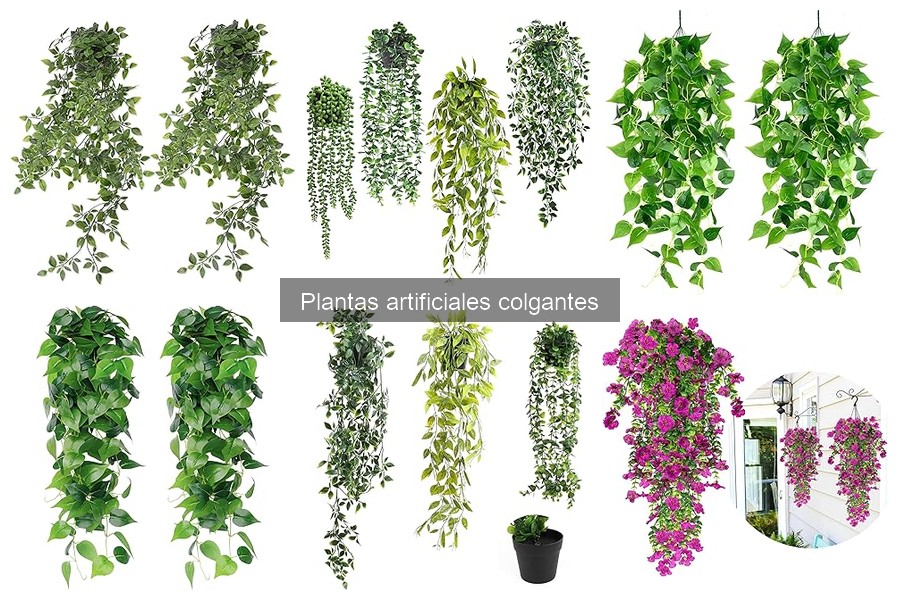 Plantas Artificiales Colgantes para Exteriores: ¿Son Adecuadas?