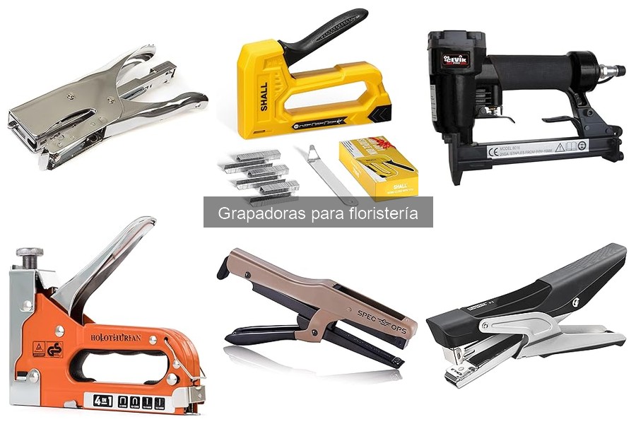 Precio promedio de grapadoras para floristería en 2023