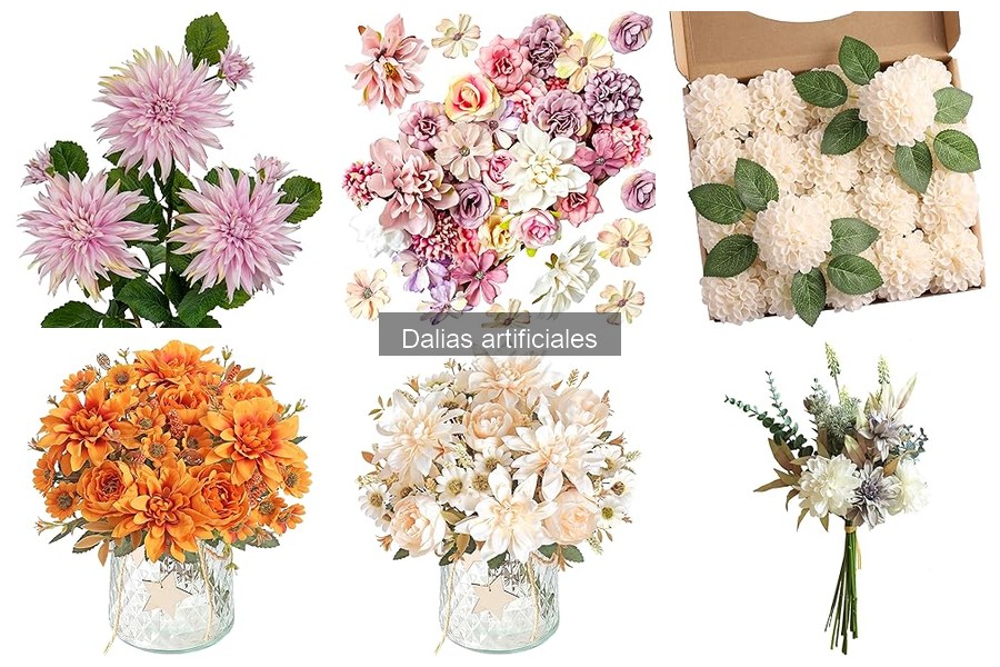 Precios de ramos de dalias artificiales: ¿Cuánto cuestan?