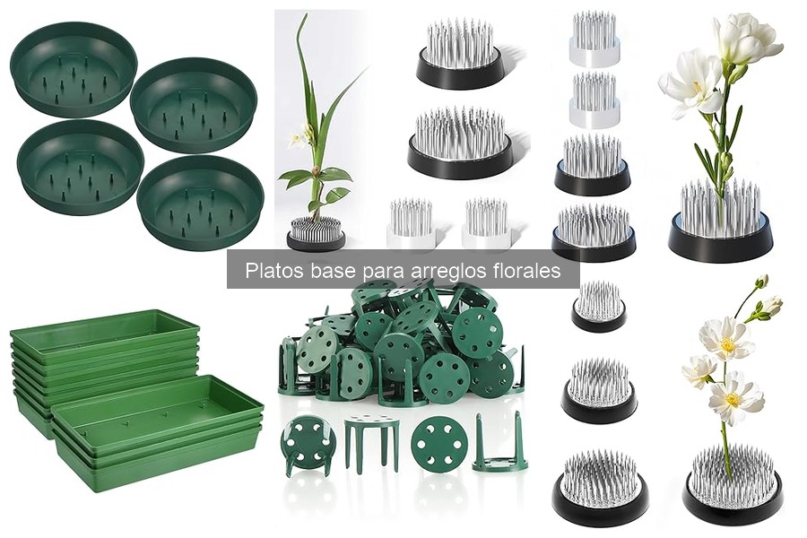 Precios Promedio de Platos Base para Arreglos Florales