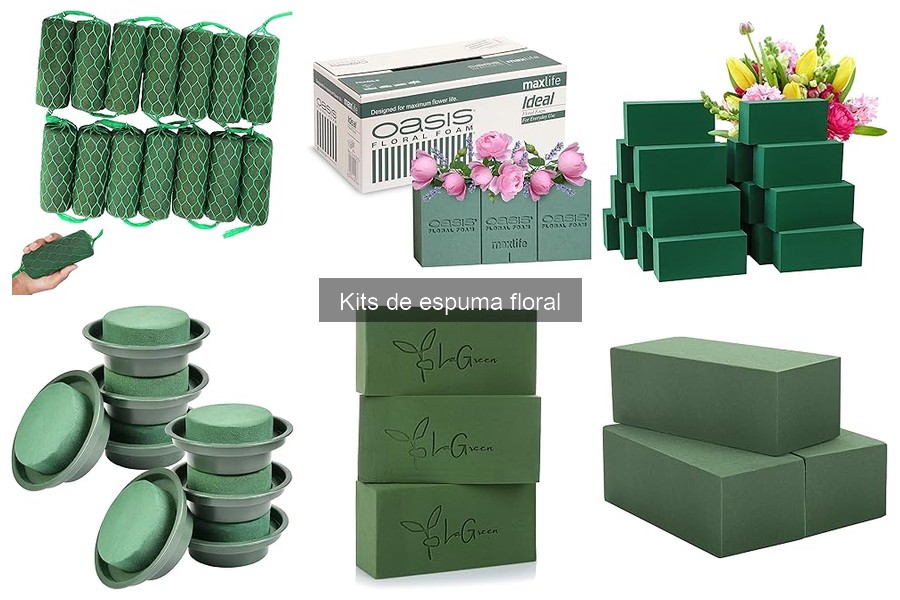 Preguntas frecuentes sobre kits de espuma floral
