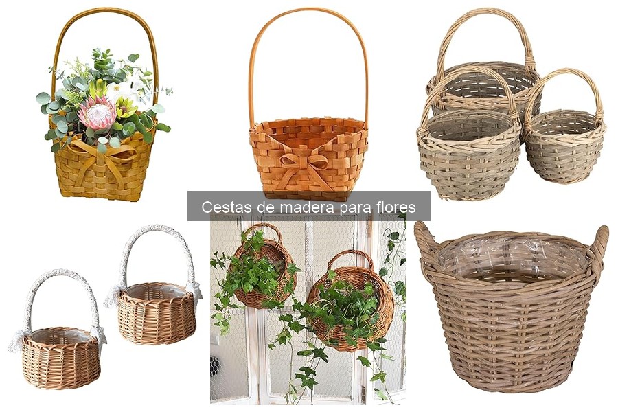 Problemas comunes al usar cestas de madera para flores