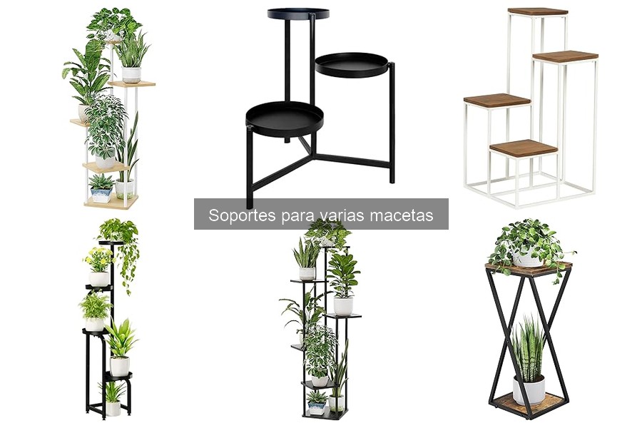 Problemas comunes con soportes para varias macetas y soluciones