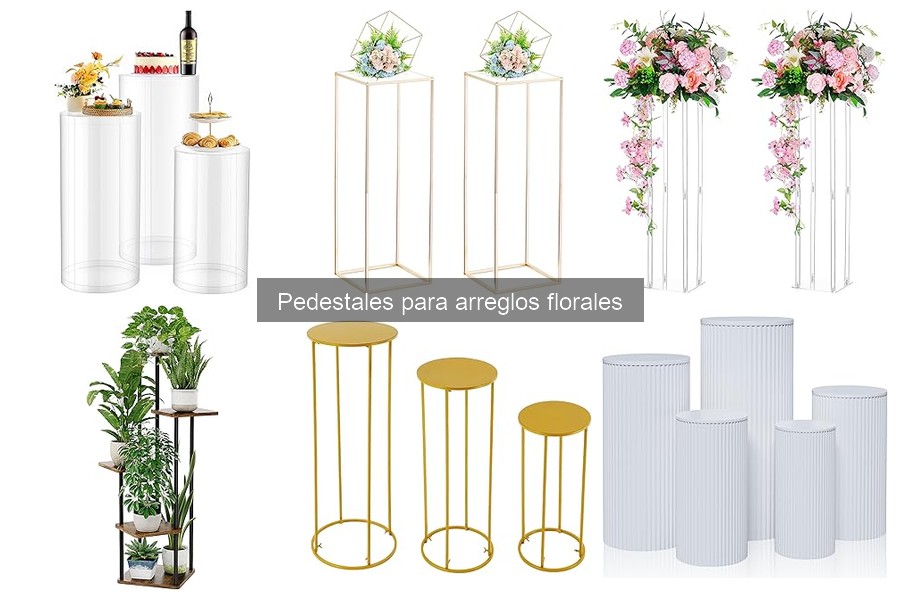 ¿Qué es un pedestal para arreglos florales? Definición y Usos