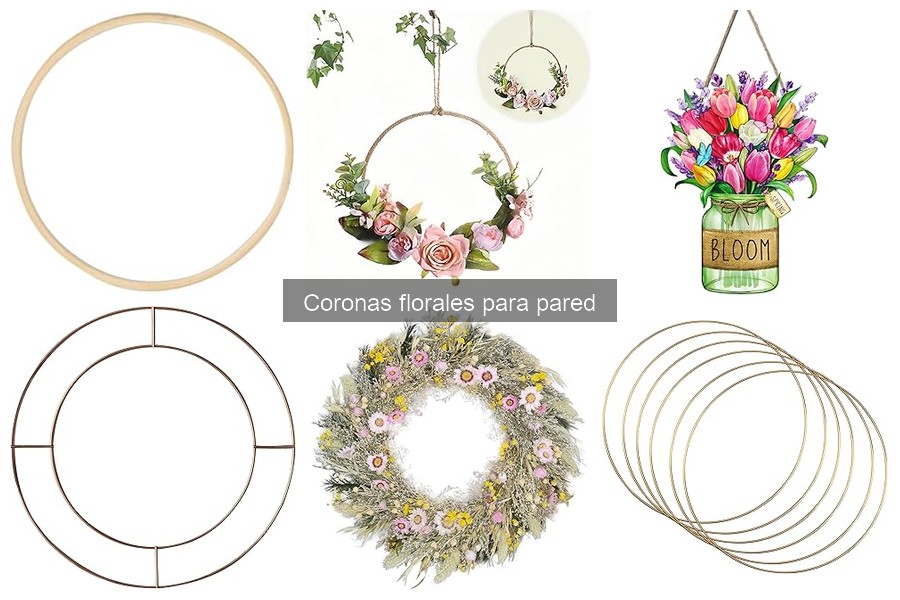 ¿Qué son las coronas florales para pared? Descubre su encanto