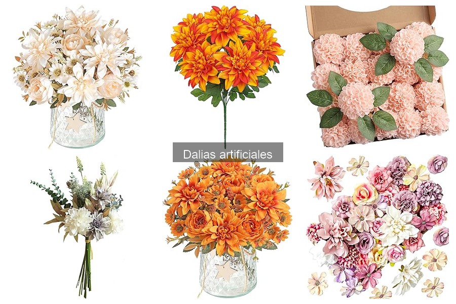 ¿Qué son las dalias artificiales? Características y Usos