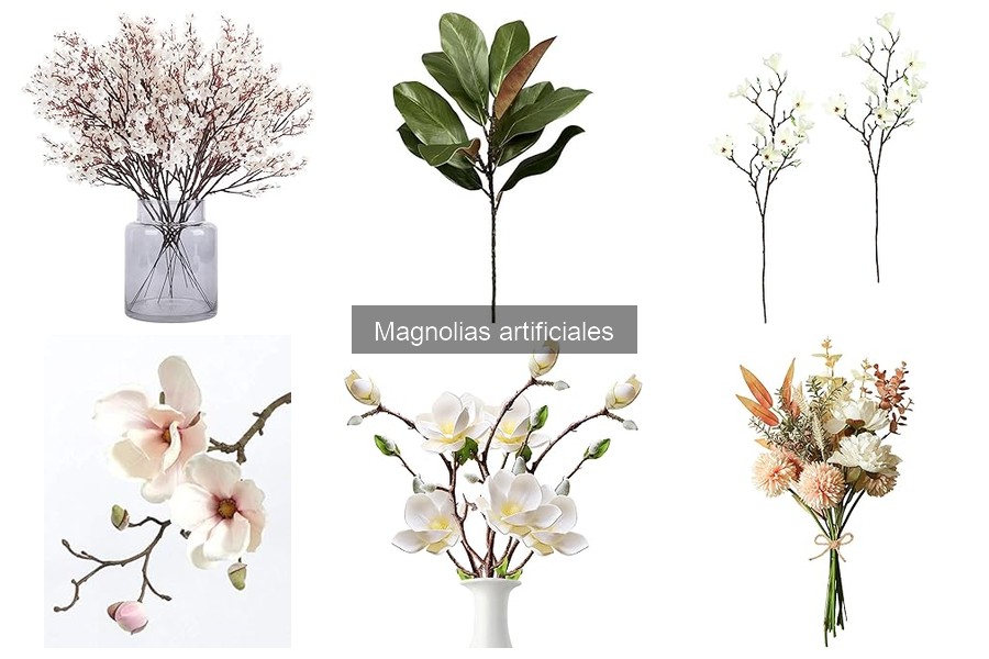 ¿Qué son las magnolias artificiales? Descubre sus características