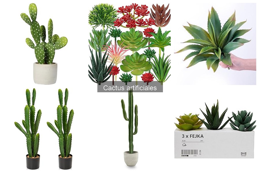 ¿Qué son los cactus artificiales y sus ventajas?