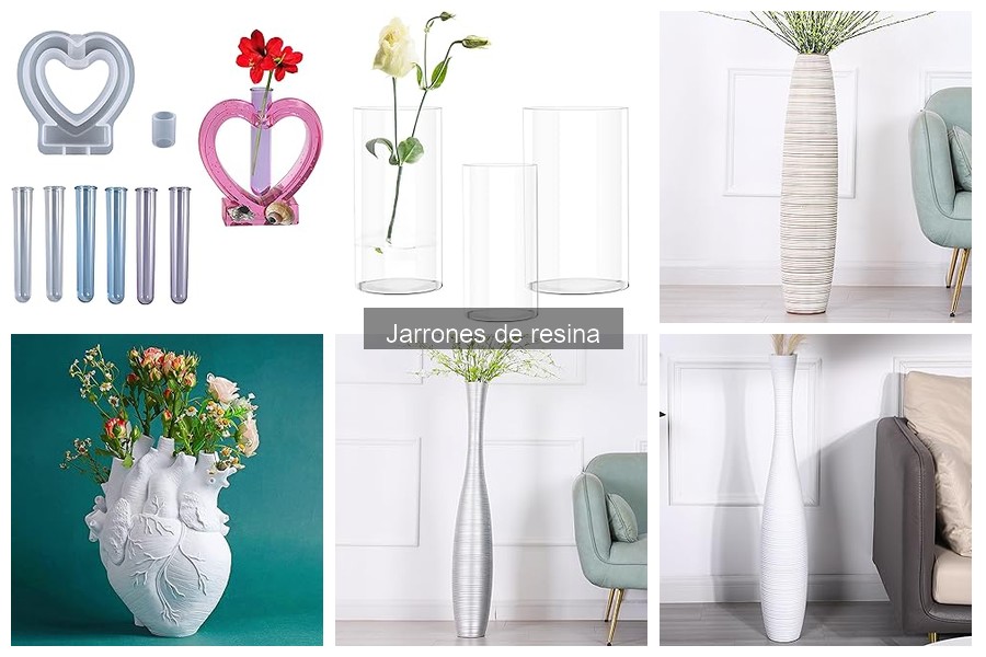 ¿Qué son los jarrones de resina? Características y ventajas