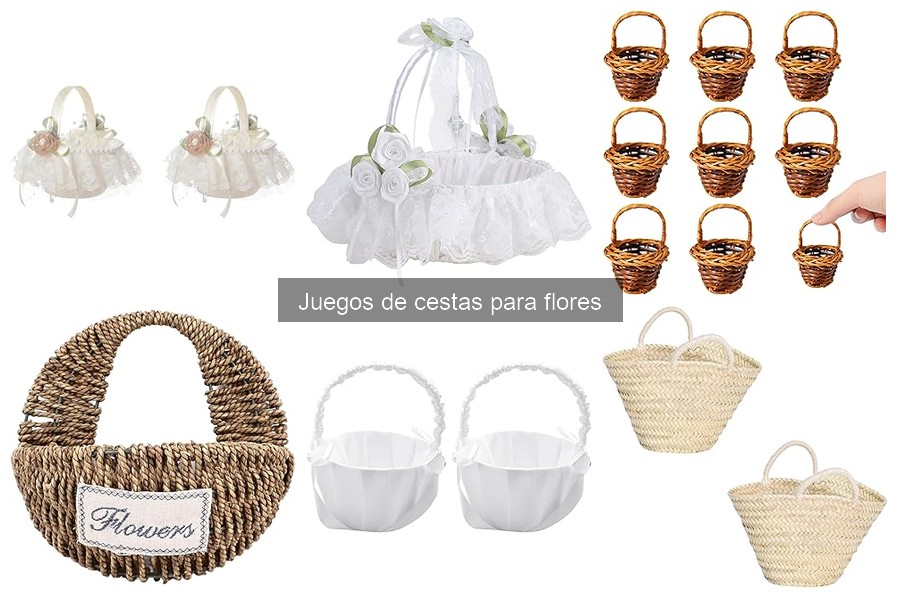 ¿Qué son los juegos de cestas para flores? Guía básica