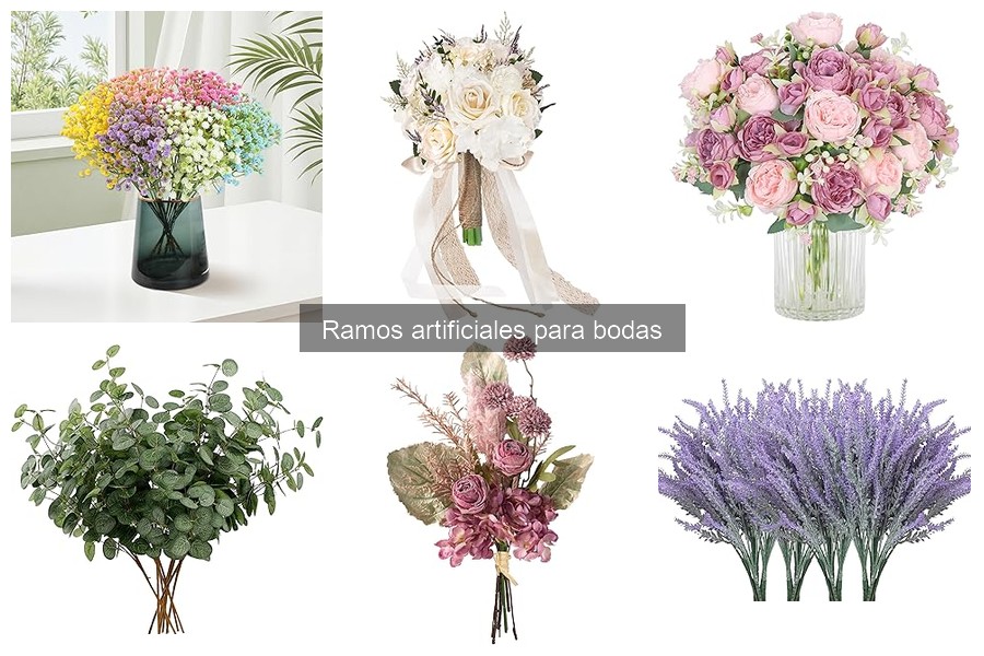 Ramos artificiales para bodas: ¿Qué son y sus características?