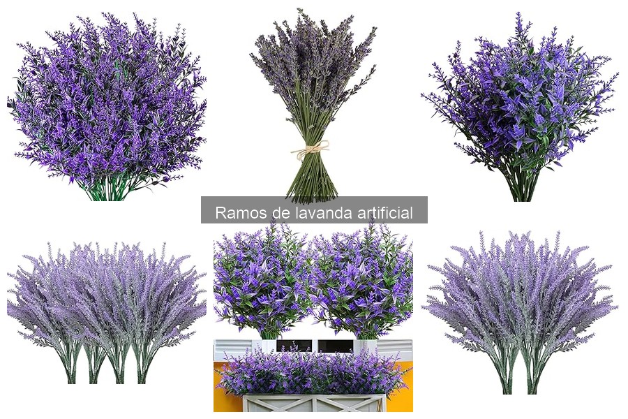 Ramos de lavanda artificial más populares en Amazon