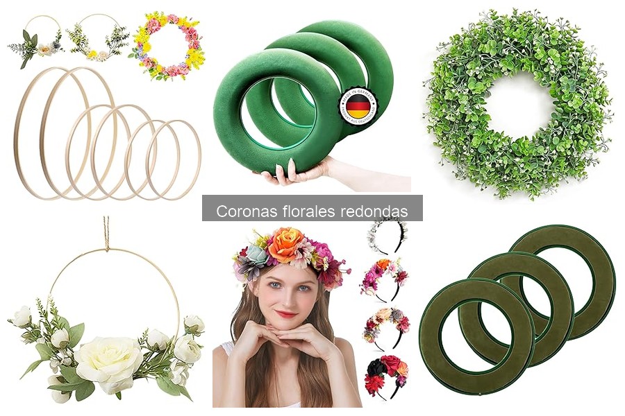 ** Tendencias actuales en coronas florales redondas 2023