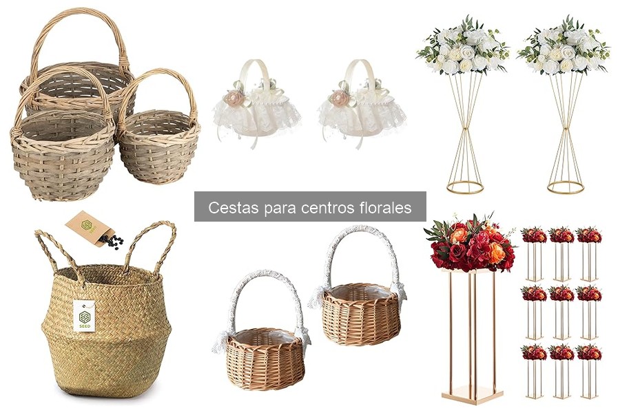 Tipos de cestas para centros florales: ¡Explora las mejores opciones!