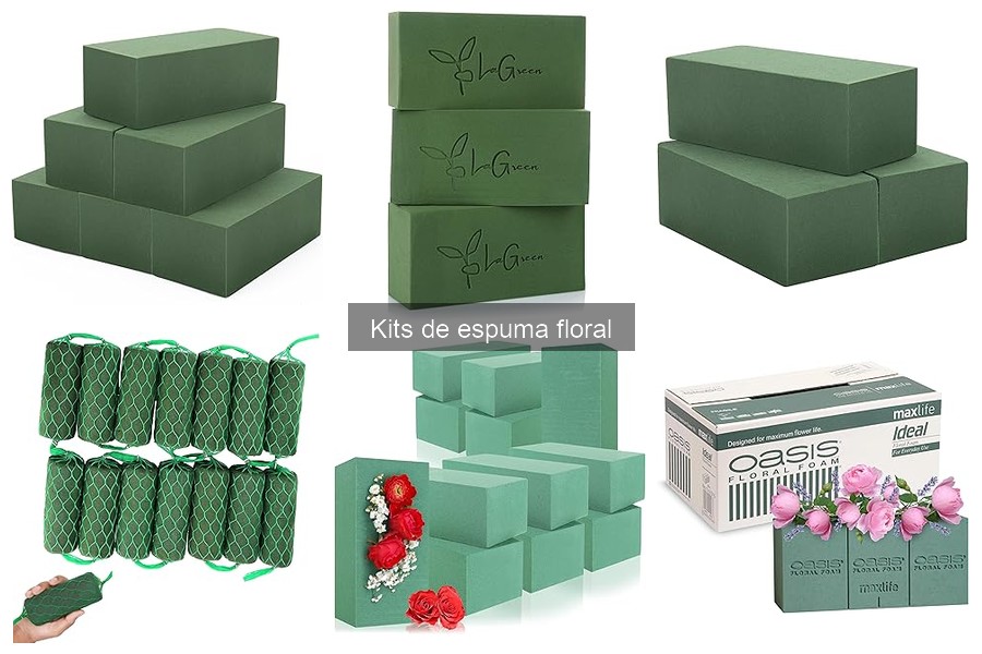 Tipos de espuma floral y sus usos en decoración floral