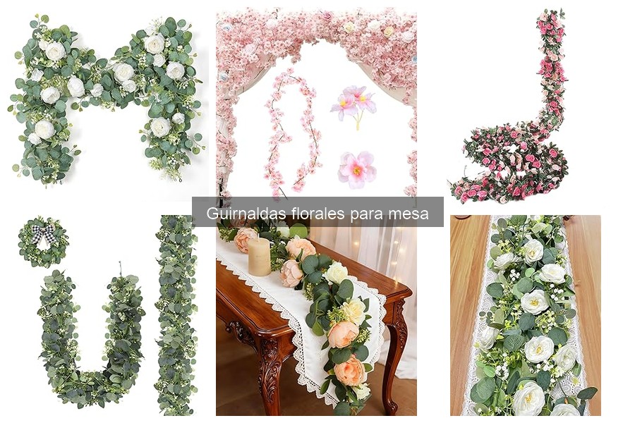 Tipos de Guirnaldas Florales para Mesa: Guía Completa