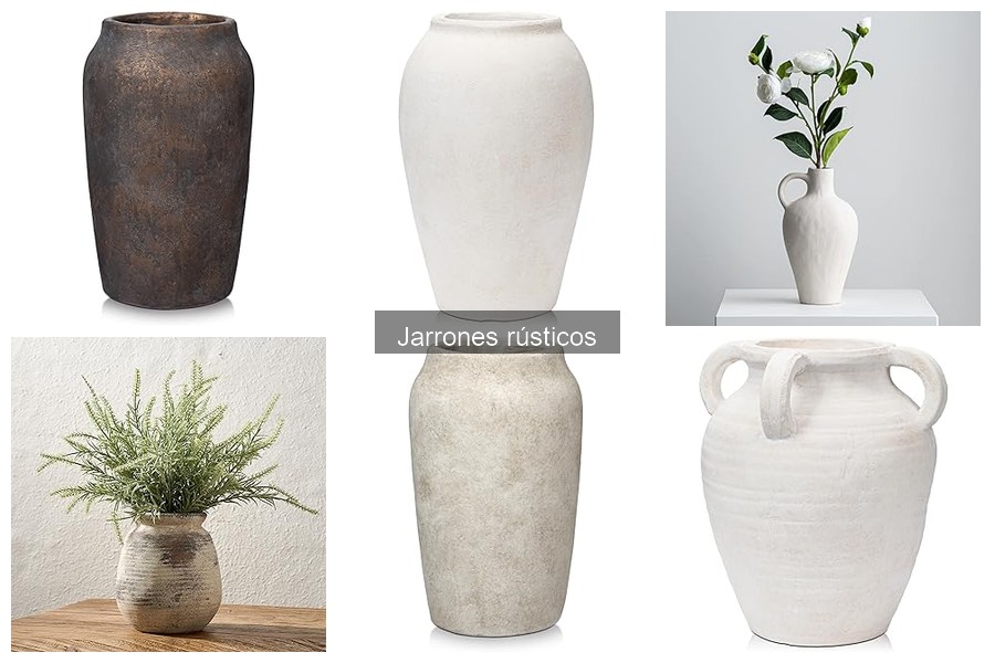 Tipos de Jarrones Rústicos: Guía Completa