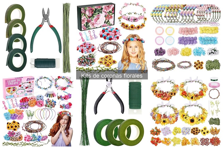 Tipos de kits de coronas florales para tus decoraciones