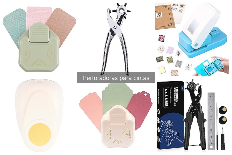 Tipos de perforadoras para cintas: guía de usos y recomendaciones
