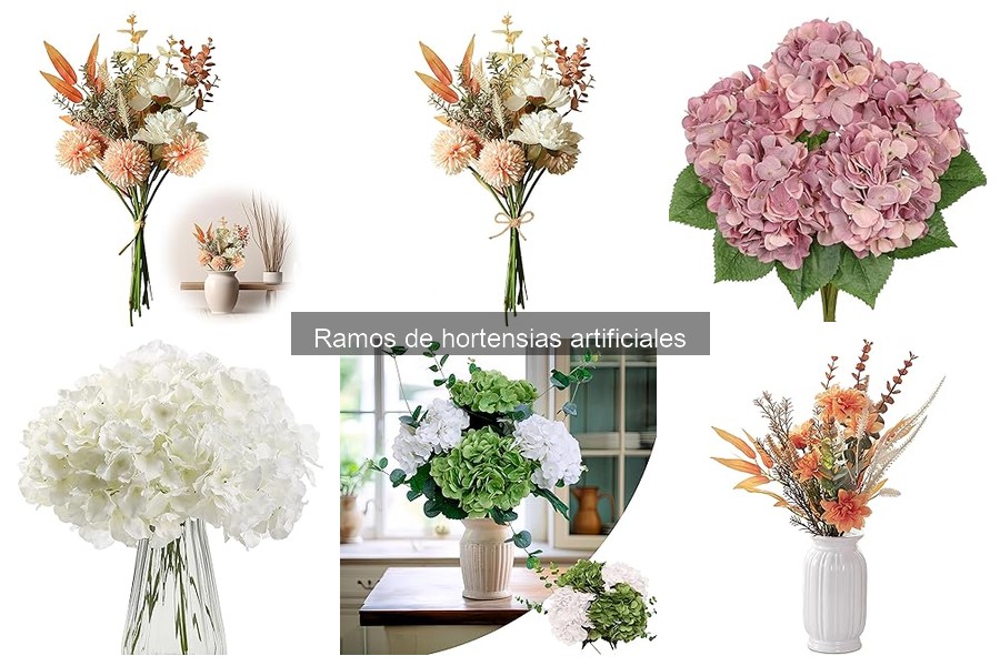 Tipos de Ramos de Hortensias Artificiales para Decorar Tu Hogar