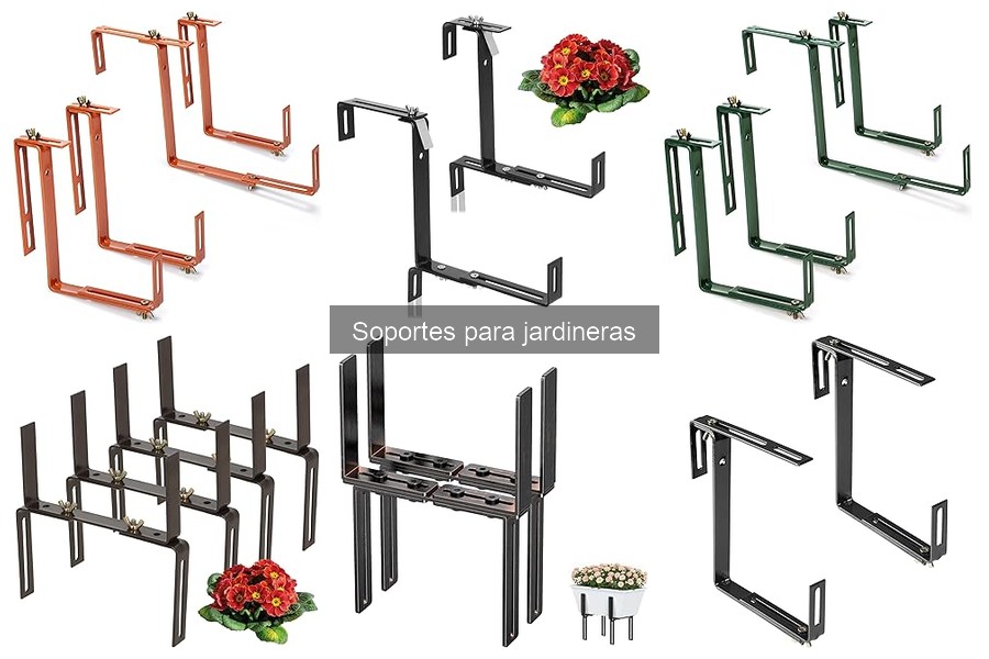 Tipos de soportes para jardineras: guía práctica