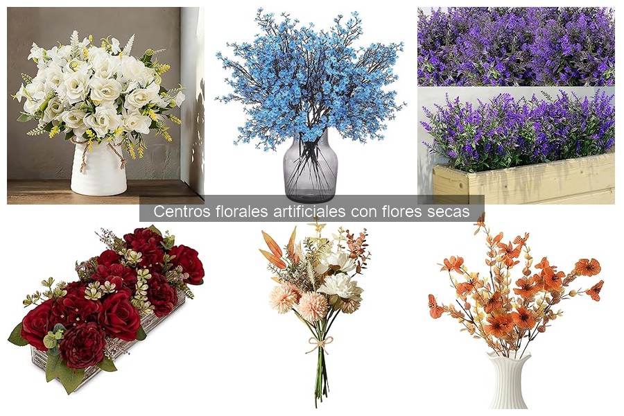 Usos creativos de centros florales artificiales en eventos