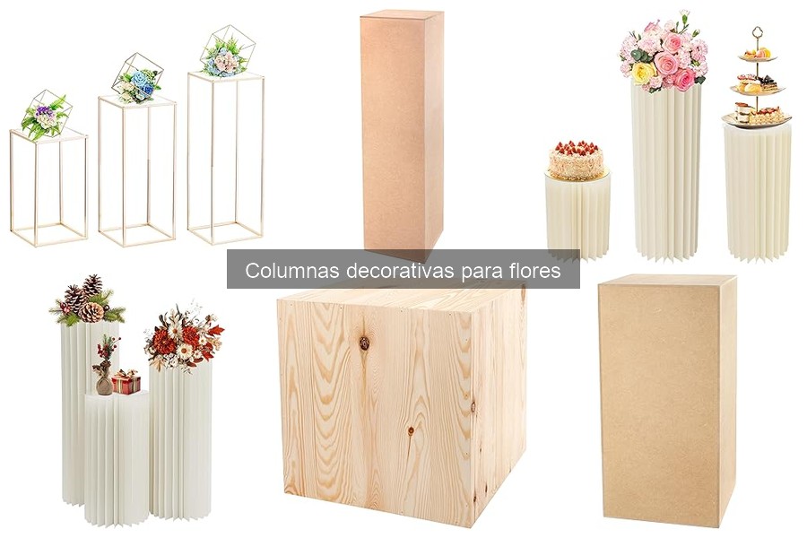Ventajas de las Columnas Decorativas para Flores en Casa