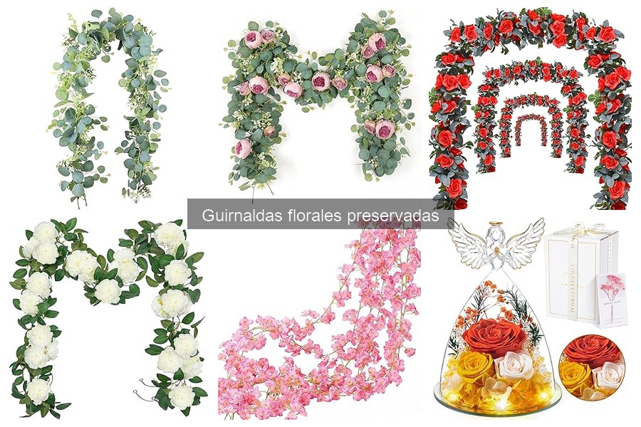 Ventajas de las guirnaldas florales preservadas en decoración