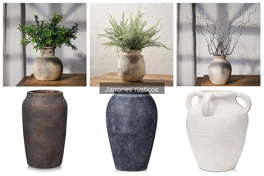 Ventajas de los jarrones rústicos en la decoración del hogar