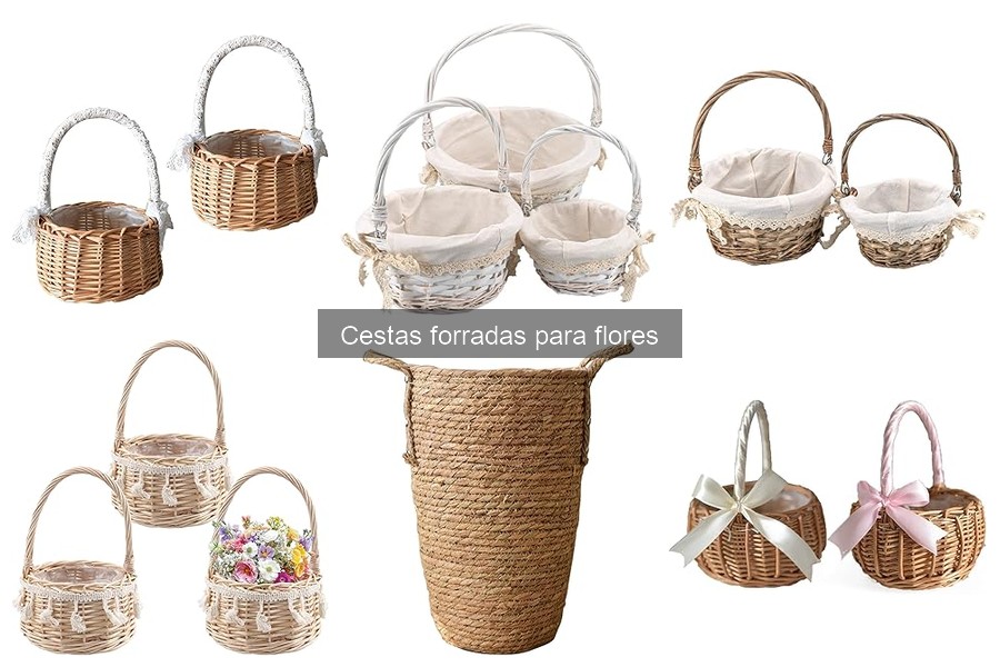 Ventajas de Usar Cestas Forradas para Flores en Decoración